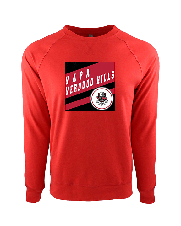 Verdugo Hills HS Visual and Performing Arts Magnet Square - Crewneck Sweatshirt