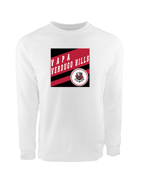Verdugo Hills HS Visual and Performing Arts Magnet Square - Crewneck Sweatshirt