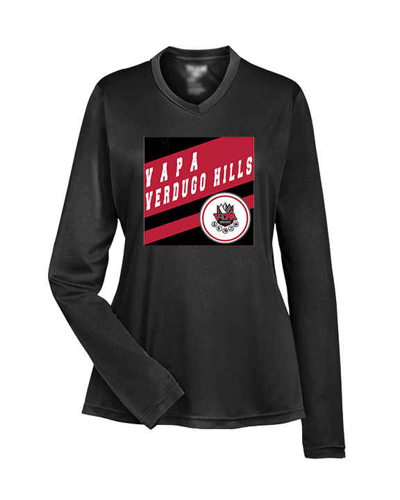 Verdugo Hills HS Visual and Performing Arts Magnet Square - Womens Performance Longsleeve