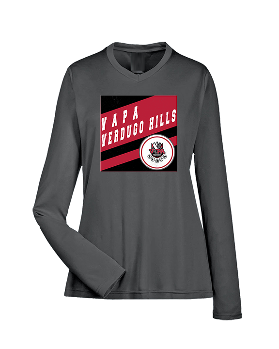 Verdugo Hills HS Visual and Performing Arts Magnet Square - Womens Performance Longsleeve