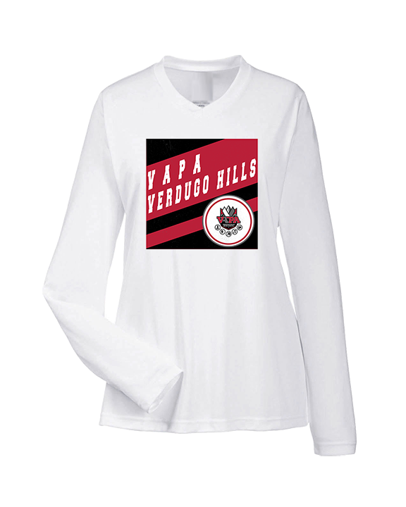 Verdugo Hills HS Visual and Performing Arts Magnet Square - Womens Performance Longsleeve