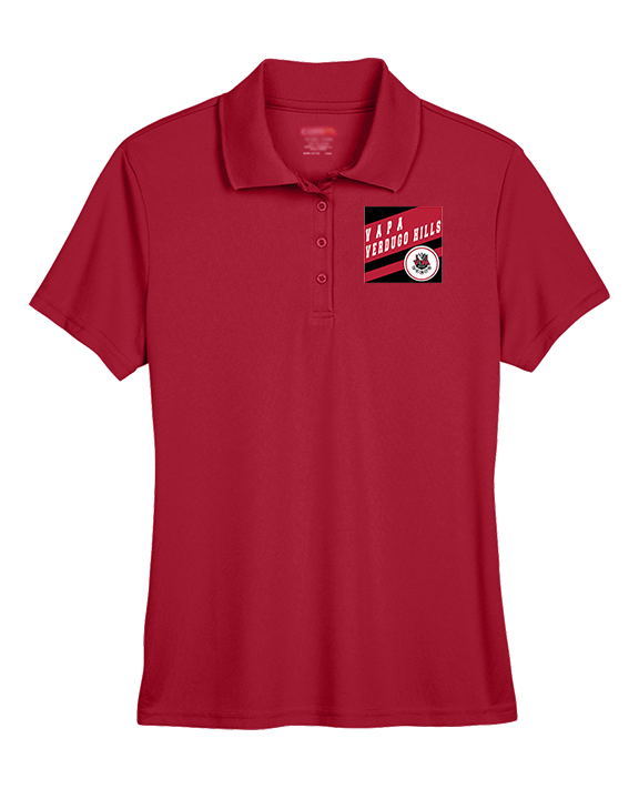 Verdugo Hills HS Visual and Performing Arts Magnet Square - Womens Polo