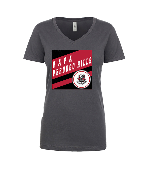 Verdugo Hills HS Visual and Performing Arts Magnet Square - Womens Vneck