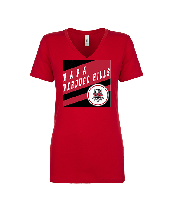 Verdugo Hills HS Visual and Performing Arts Magnet Square - Womens Vneck