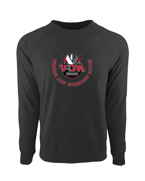 Verdugo Hills HS Visual and Performing Arts Magnet Swoop - Crewneck Sweatshirt