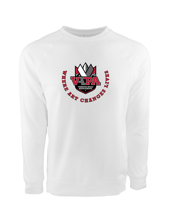 Verdugo Hills HS Visual and Performing Arts Magnet Swoop - Crewneck Sweatshirt