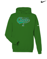 Victor Valley HS Cheer Banner - Nike Club Fleece Hoodie