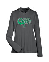 Victor Valley HS Cheer Banner - Womens Performance Longsleeve