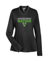 Victor Valley HS Track & Field Nation - Womens Performance Longsleeve