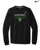Victor Valley HS Track & Field Strong - Mens Nike Crewneck