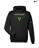 Victor Valley HS Track & Field Strong - Nike Club Fleece Hoodie