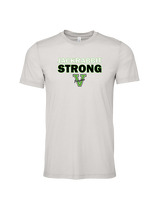 Victor Valley HS Track & Field Strong - Tri-Blend Shirt