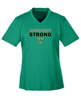 Victor Valley HS Track & Field Strong - Womens Performance Shirt