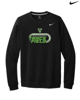 Victor Valley HS Track & Field Turn - Mens Nike Crewneck