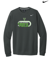 Victor Valley HS Track & Field Turn - Mens Nike Crewneck