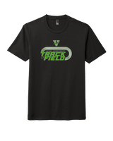 Victor Valley HS Track & Field Turn - Tri-Blend Shirt