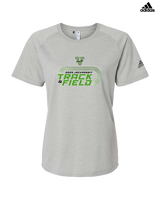 Victor Valley HS Track & Field Turn - Womens Adidas Performance Shirt
