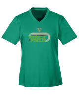 Victor Valley HS Track & Field Turn - Womens Performance Shirt