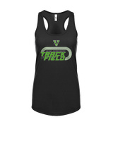 Victor Valley HS Track & Field Turn - Womens Tank Top