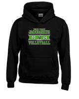 Victor Valley HS Volleyball Stamp - Unisex Hoodie