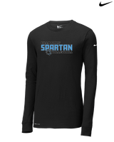 Villa Park HS Boys Volleyball Bold - Mens Nike Longsleeve