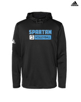 Villa Park HS Boys Volleyball Pennant - Mens Adidas Hoodie