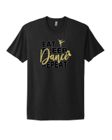 Vista Grande HS Dance Company Eat Sleep Cheer - Mens Select Cotton T-Shirt