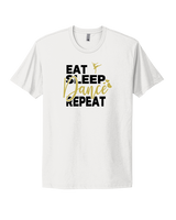 Vista Grande HS Dance Company Eat Sleep Cheer - Mens Select Cotton T-Shirt