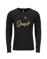Vista Grande HS Dance Company Eat Sleep Cheer - Tri-Blend Long Sleeve