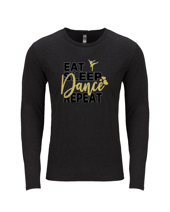 Vista Grande HS Dance Company Eat Sleep Cheer - Tri-Blend Long Sleeve