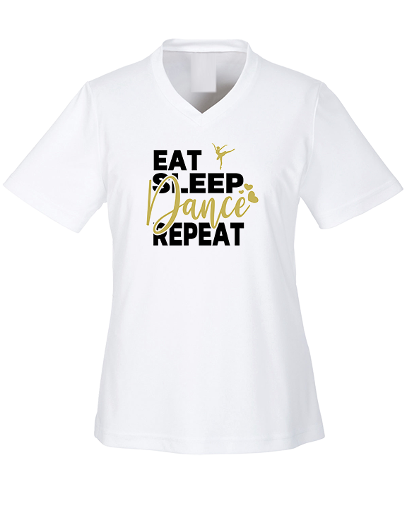 Vista Grande HS Dance Company Eat Sleep Cheer - Womens Performance Shirt