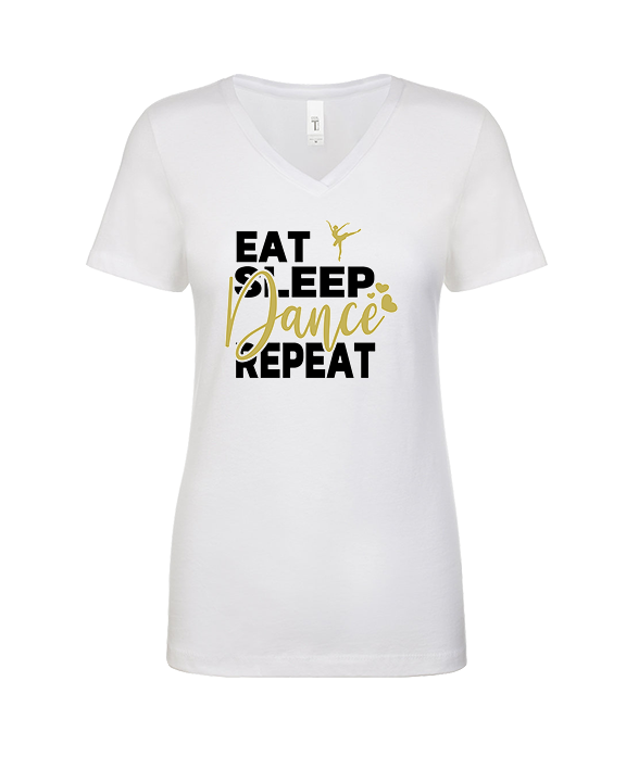 Vista Grande HS Dance Company Eat Sleep Cheer - Womens Vneck