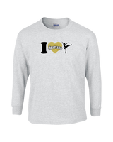 Vista Grande HS Dance Company I Heart Cheer - Cotton Longsleeve