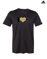 Vista Grande HS Dance Company I Heart Cheer - Mens Adidas Performance Shirt