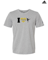 Vista Grande HS Dance Company I Heart Cheer - Mens Adidas Performance Shirt