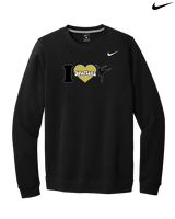 Vista Grande HS Dance Company I Heart Cheer - Mens Nike Crewneck