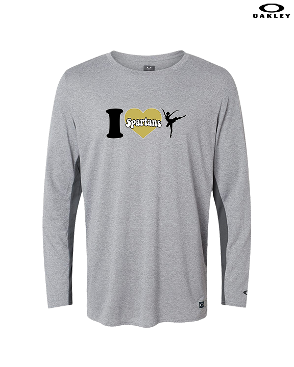 Vista Grande HS Dance Company I Heart Cheer - Mens Oakley Longsleeve