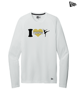 Vista Grande HS Dance Company I Heart Cheer - New Era Performance Long Sleeve