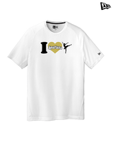 Vista Grande HS Dance Company I Heart Cheer - New Era Performance Shirt