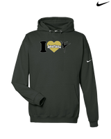 Vista Grande HS Dance Company I Heart Cheer - Nike Club Fleece Hoodie