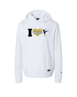 Vista Grande HS Dance Company I Heart Cheer - Oakley Performance Hoodie