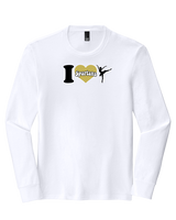 Vista Grande HS Dance Company I Heart Cheer - Tri-Blend Long Sleeve
