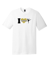 Vista Grande HS Dance Company I Heart Cheer - Tri-Blend Shirt