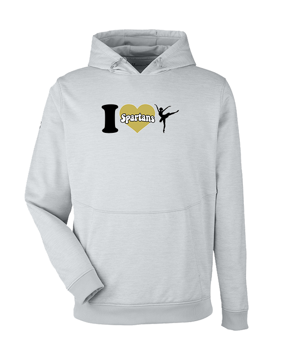 Vista Grande HS Dance Company I Heart Cheer - Under Armour Mens Storm Fleece