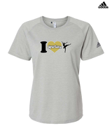Vista Grande HS Dance Company I Heart Cheer - Womens Adidas Performance Shirt