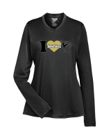 Vista Grande HS Dance Company I Heart Cheer - Womens Performance Longsleeve
