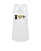 Vista Grande HS Dance Company I Heart Cheer - Womens Tank Top