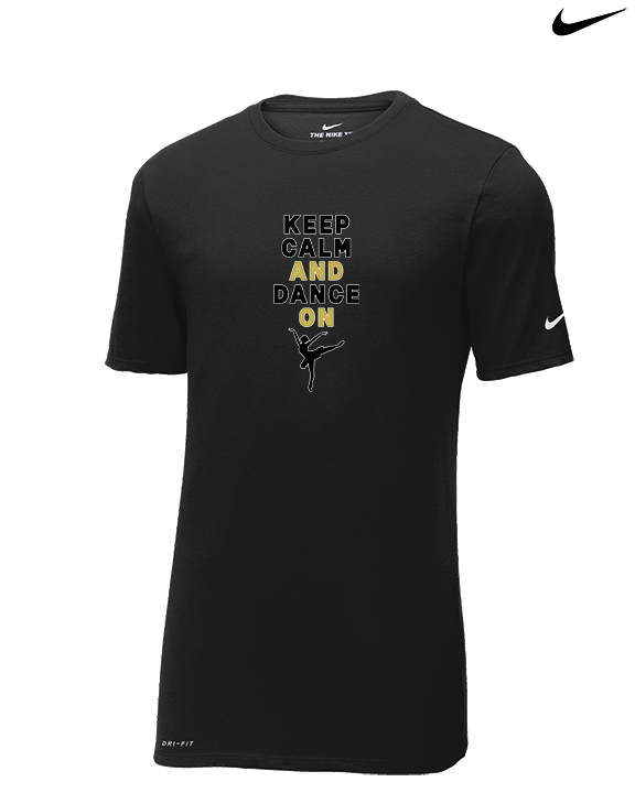 Vista Grande HS Dance Company Keep Calm - Mens Nike Cotton Poly Tee