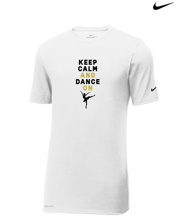 Vista Grande HS Dance Company Keep Calm - Mens Nike Cotton Poly Tee