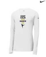 Vista Grande HS Dance Company Keep Calm - Mens Nike Longsleeve
